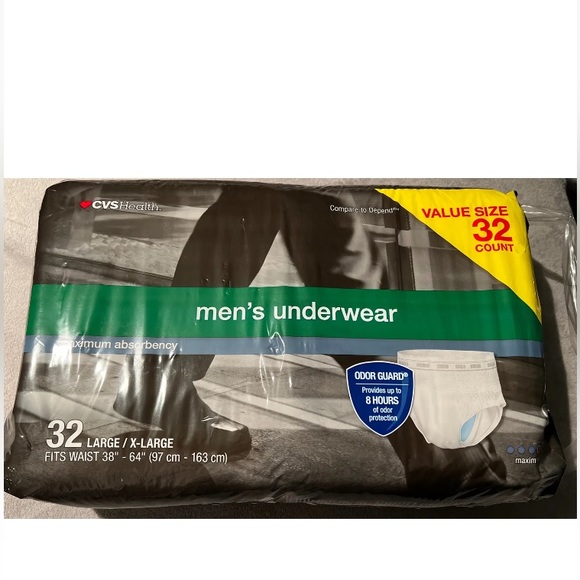 CVS Underwear & Socks Cvs Health Adjustable Adult Underwear Poshmark